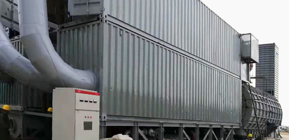 不鏽（xiù）臥式（shì）濕式靜電除霧/除塵器