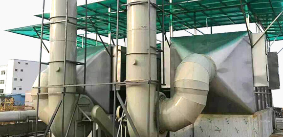 不鏽臥式濕式靜電（diàn）除霧（wù）/除塵器